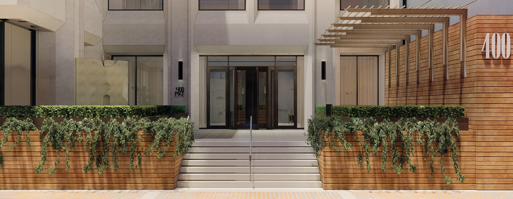 Front entrance